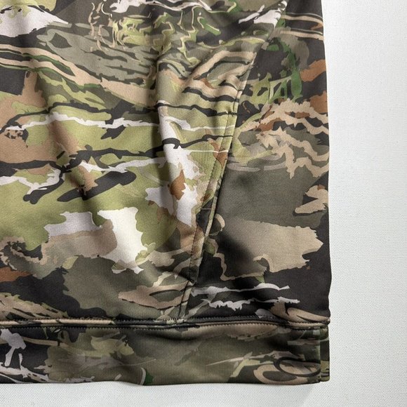 UNDER ARMOUR Tech Sweatshirt‎ Terry Hunt Graphic Funnel Neck Womens Size XL - Picture 6 of 10